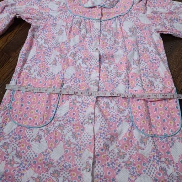 Vintage Super Girly Pink Barbiecore Maxi Length Night Gown - Picture 10 of 14